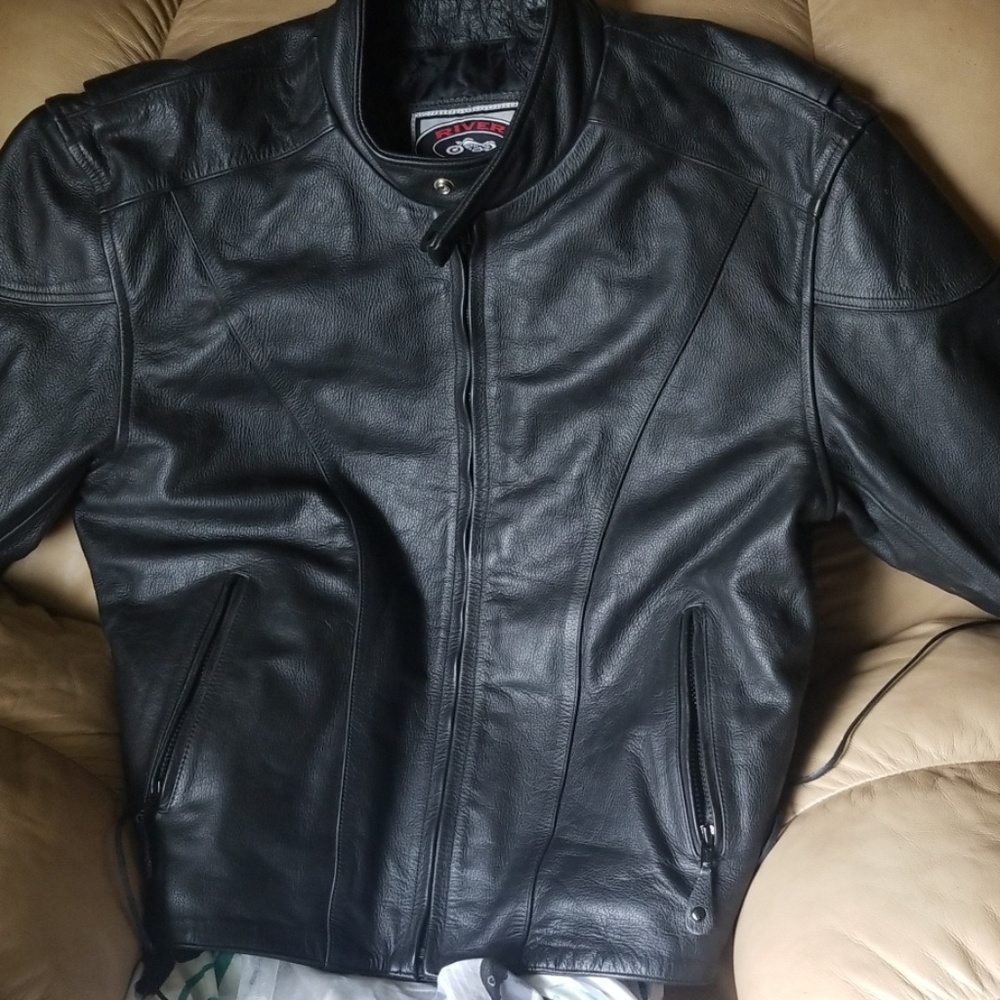 Leather jacket